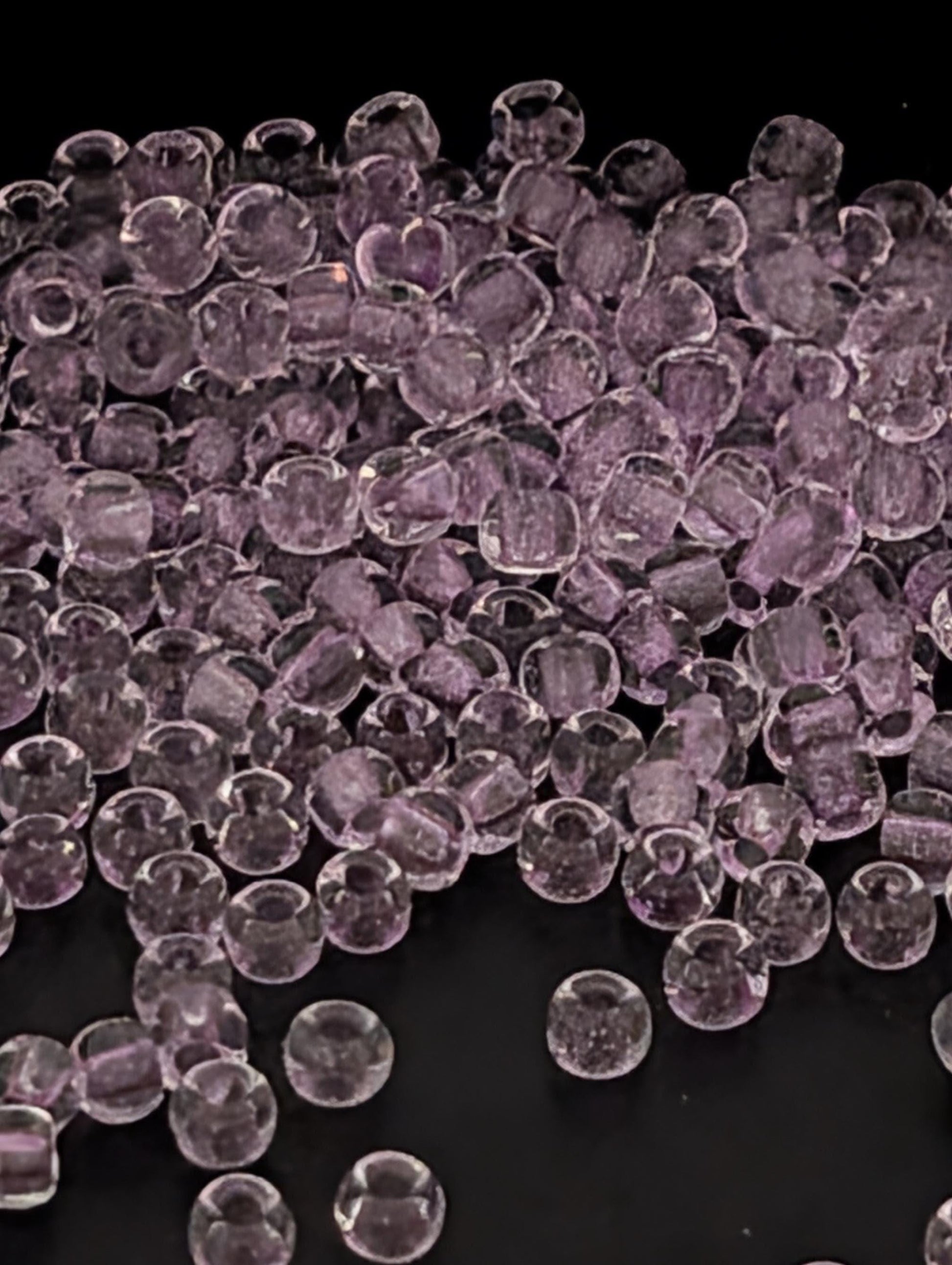 Glow In The Dark - Dark Pink/Green Pink Size 8/0 Toho Round 2.5" tube