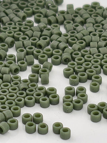 DB2291 Delica Seed Beads, Evergreen Matte (Size 11, 7 Grams)