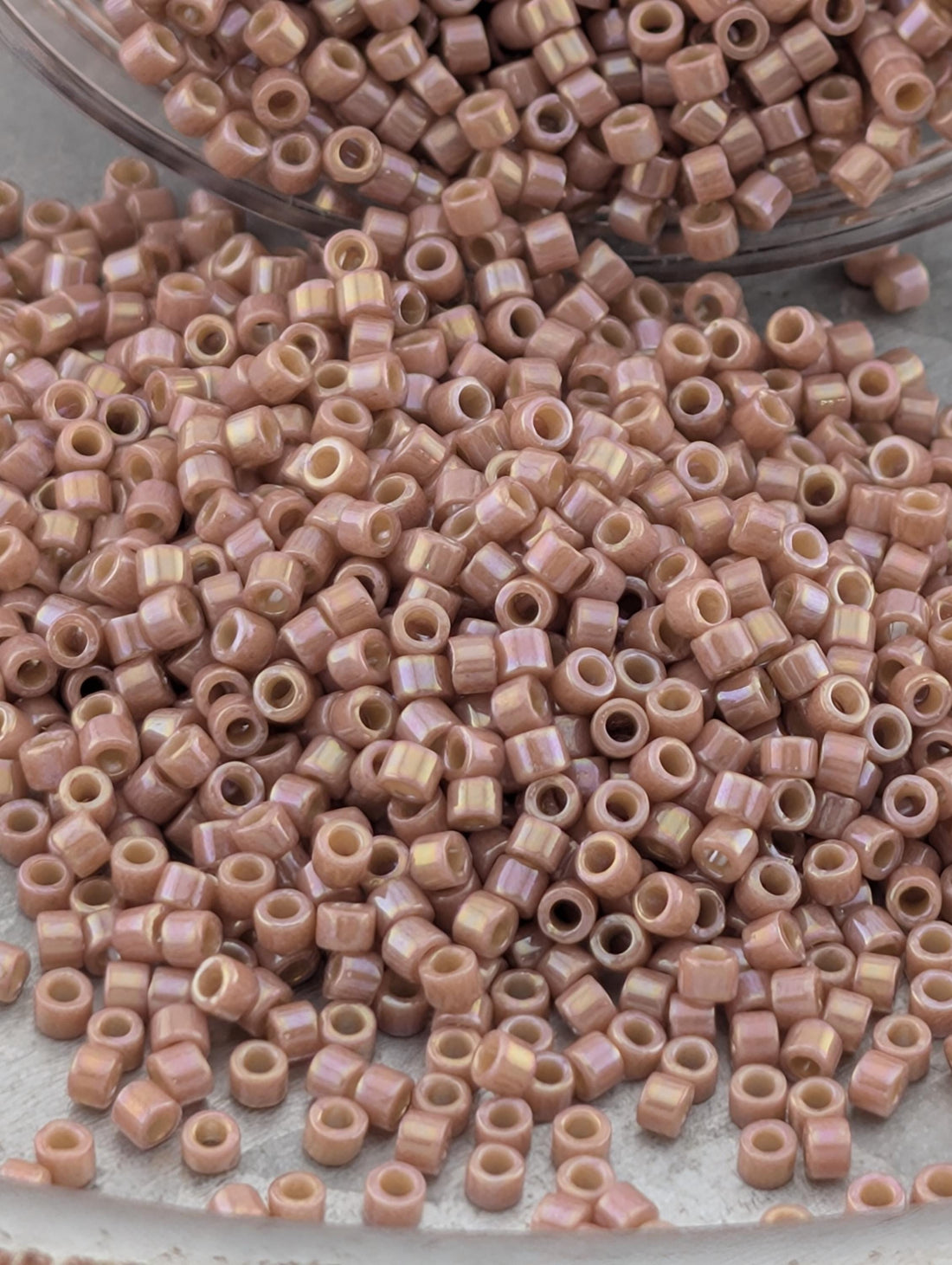 DB2271:Hazelnut Opaque Glazed Miyuki Delica (Size 11, 7 grams, ~1400 beads)