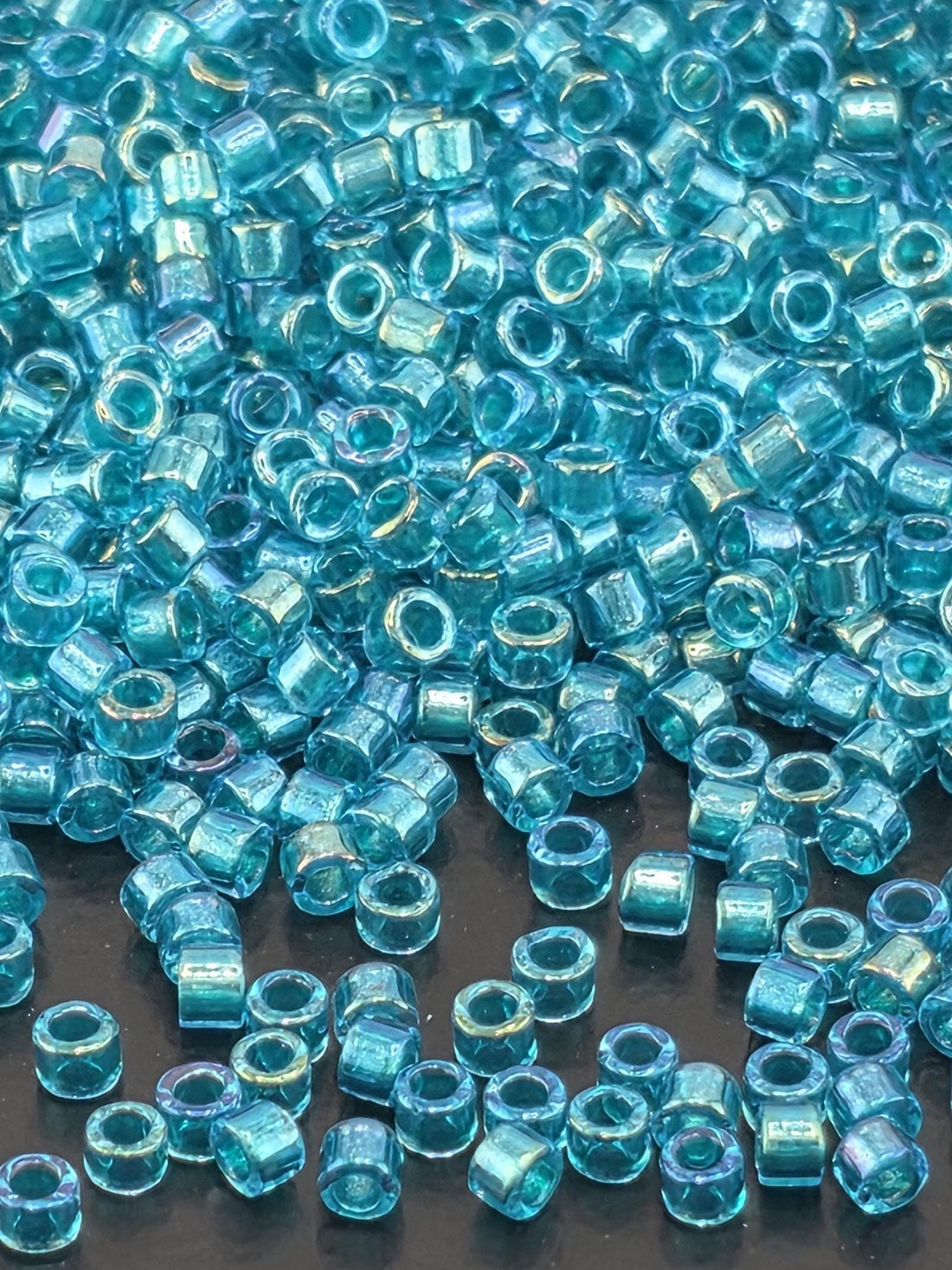 DB2380:Jamaican Bay Inside Color Lined Duracoat Miyuki Delica (Size 11, 7 grams, ~1400 beads)