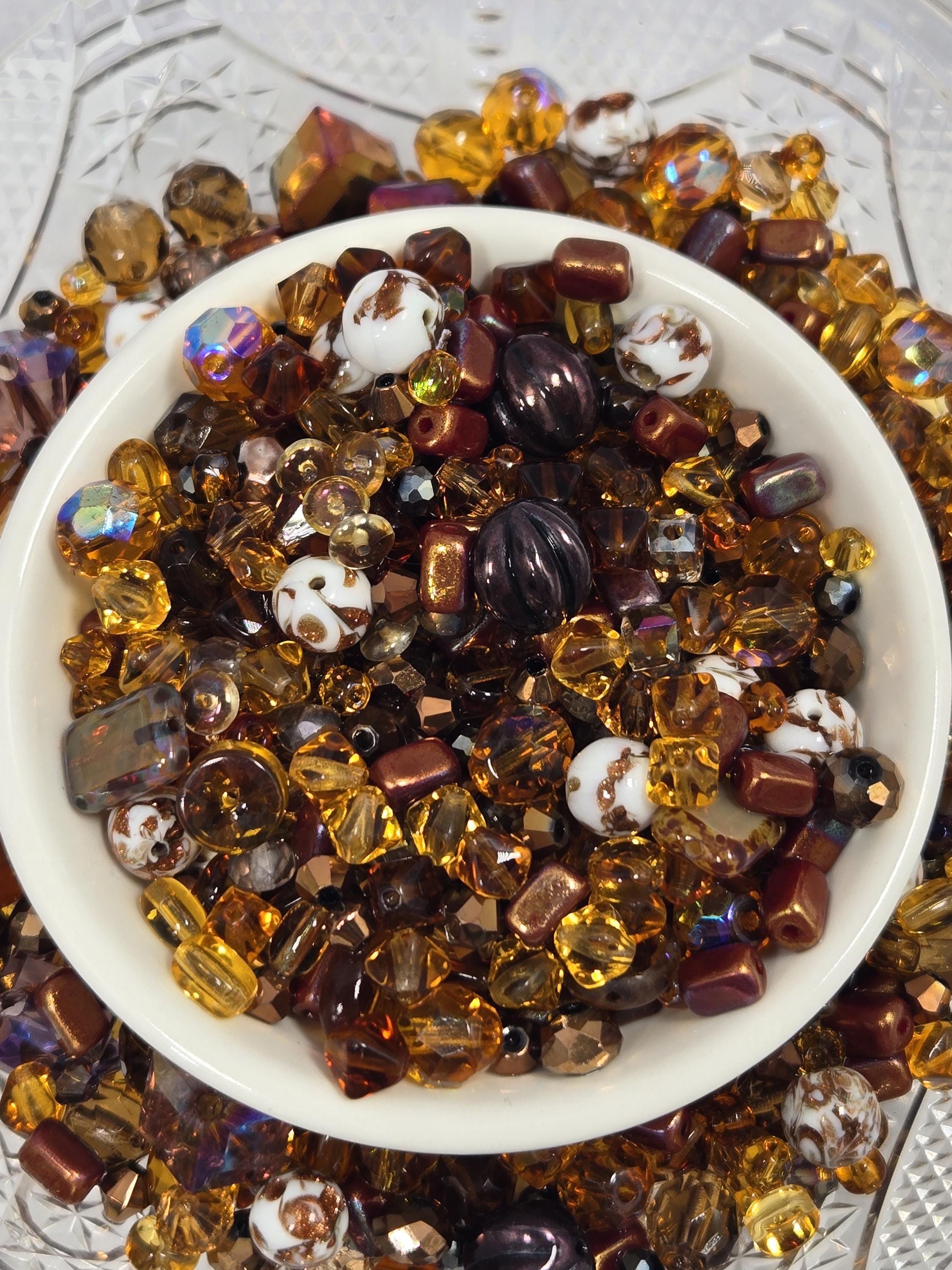 Learise Exclusive "Toffee Crunch" Glass Bead Soup Mix (56g Pkg)