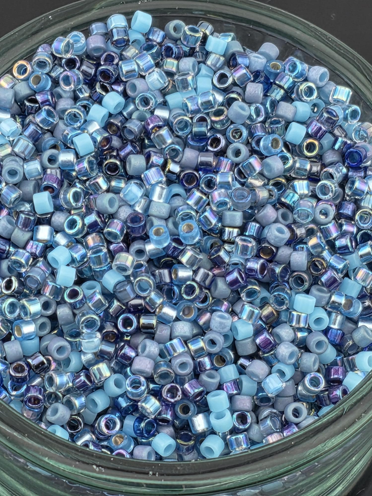 Sky-Hi Seed Bead Mix | Size 11/0 Miyuki Delicas | 7G Pkg