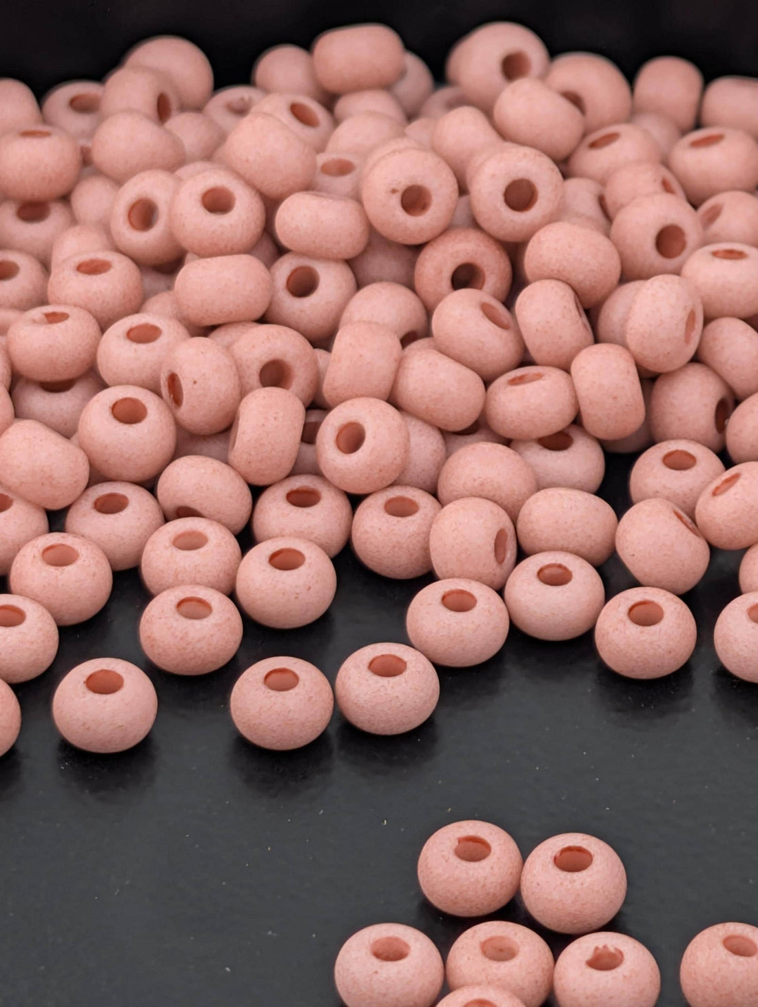 Translucent Pink Opal | Size 6 | 20g Tube | Preciosa-Ornela Glass Seed Beads