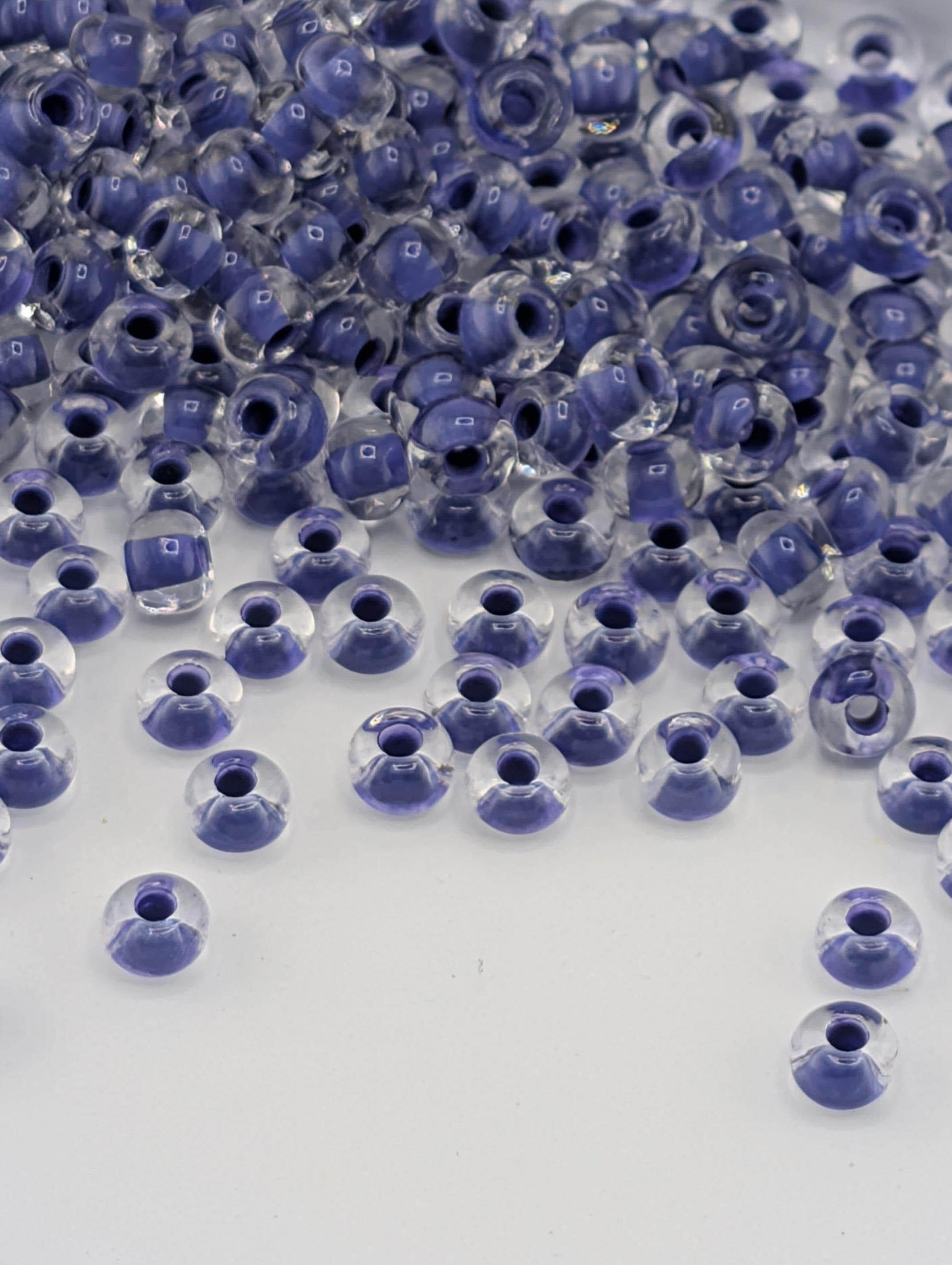 Opaque Terra-Intensive Purple | Size 6 | 20g Tube | Preciosa-Ornela Glass Seed Beads
