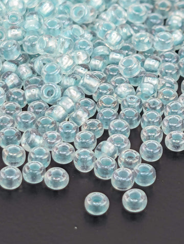 Opaque Pastel Green Luster | Size 8 | 15g | Preciosa-Ornela Glass Seed Beads