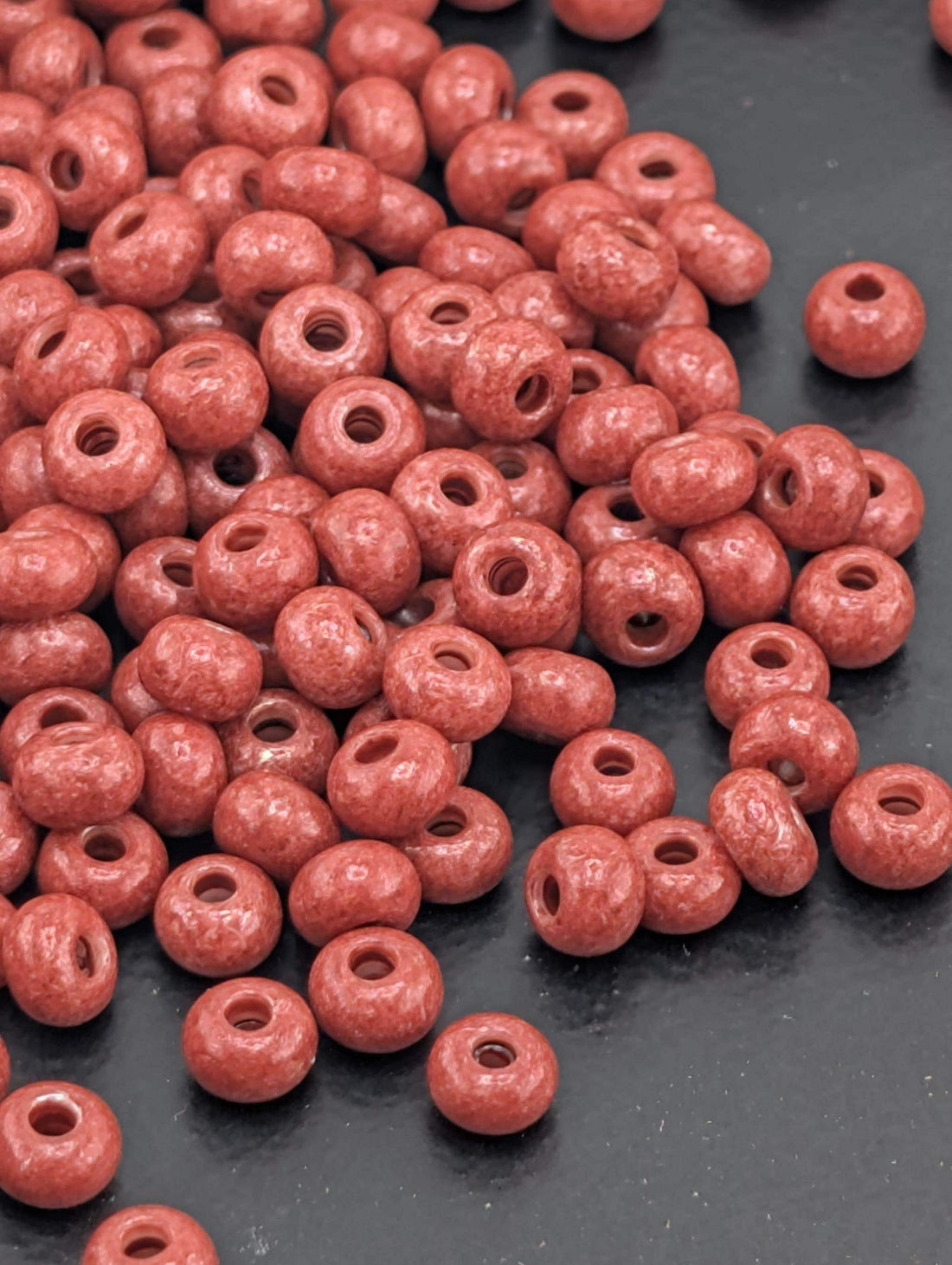 Opaque Terra-Intensive Brown | Size 6 | 15g | Preciosa-Ornela Glass Seed Beads