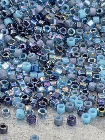 Sky-Hi Seed Bead Mix | Size 11/0 Miyuki Delicas | 7G Pkg
