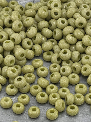Opaque Celadon | Size 6 | 20g Tube | Preciosa-Ornela Glass Seed Beads