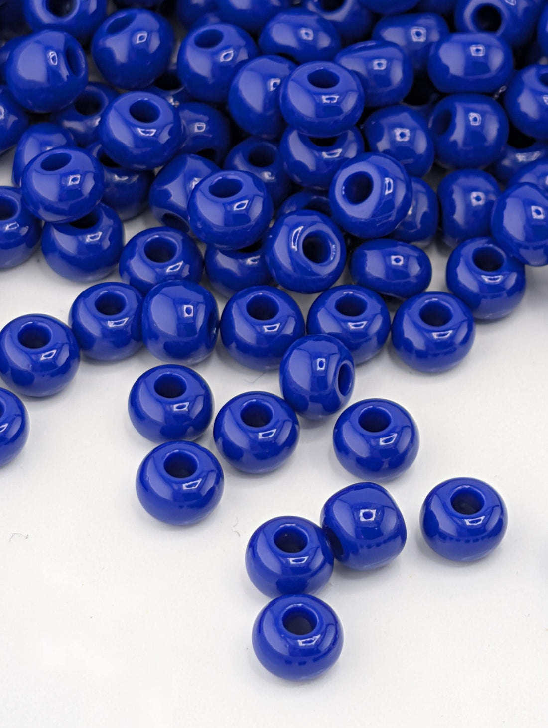 Opaque Blue | Size 6 | 20g Tube | Preciosa-Ornela Glass Seed Beads