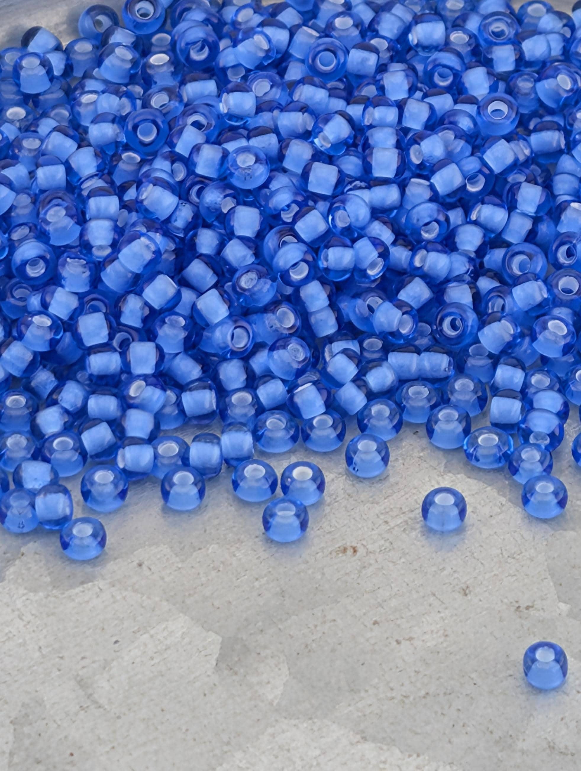 Transparent Light Sapphire | Size 8 | 15g | Preciosa-Ornela Glass Seed Beads