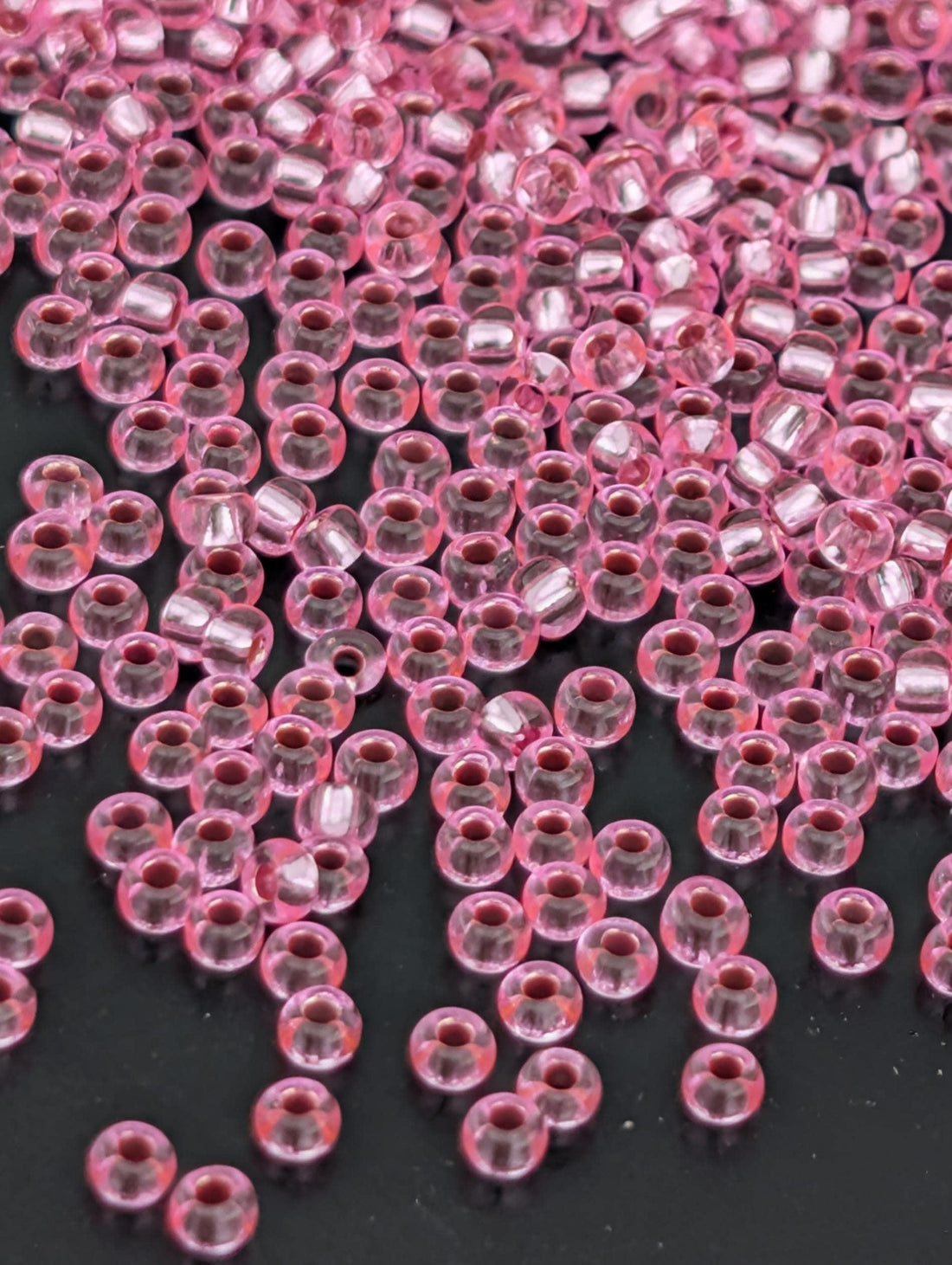 Transparent Rosaline | Size 11 | 15g | Preciosa-Ornela Glass Seed Beads