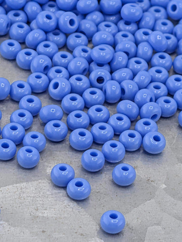 Translucent Pale Blue | Size 6 | 20g Tube | Preciosa-Ornela Glass Seed Beads