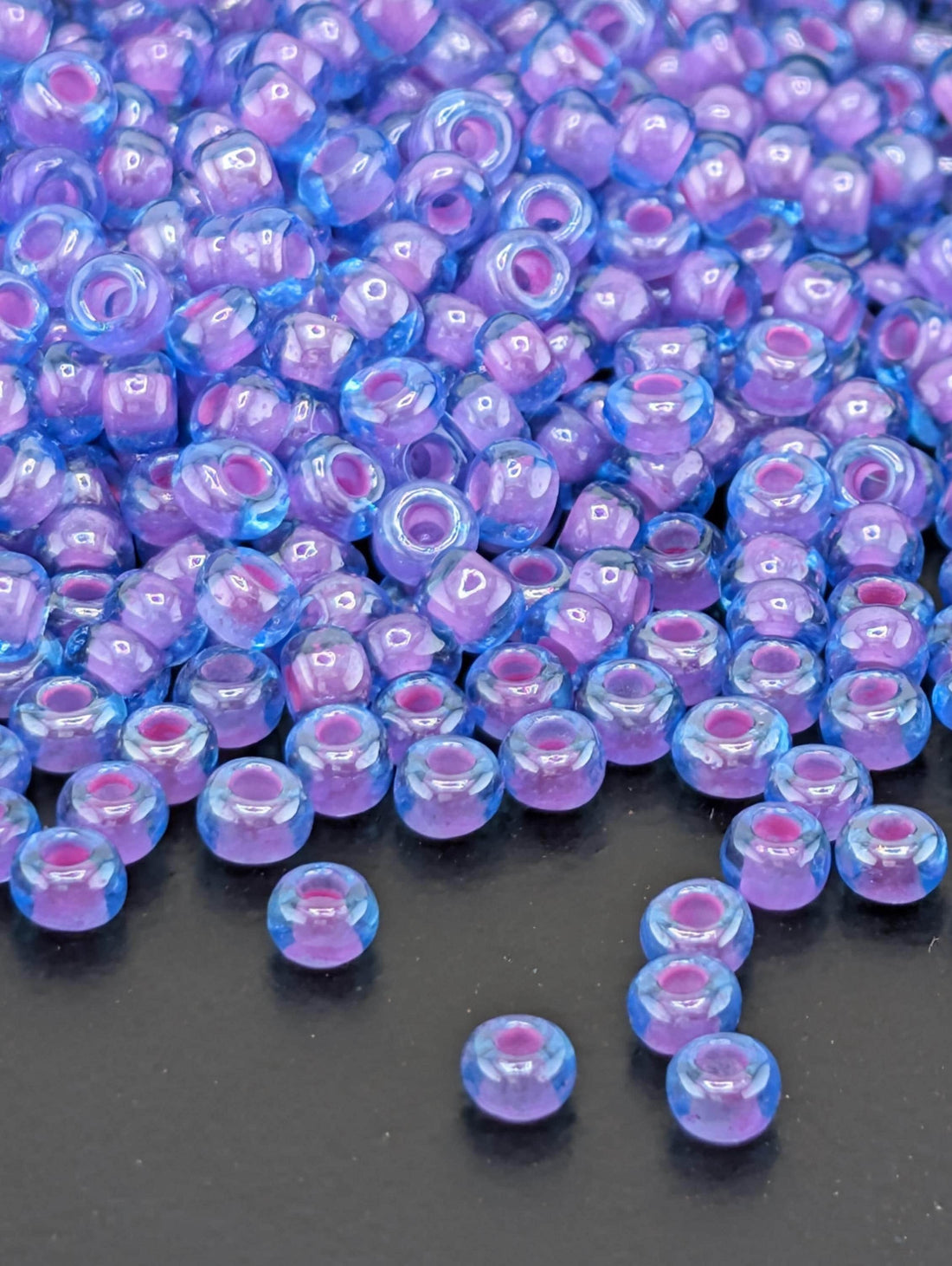 Pink Aqua Mix | Size 8 | 15g | Preciosa-Ornela Glass Seed Beads