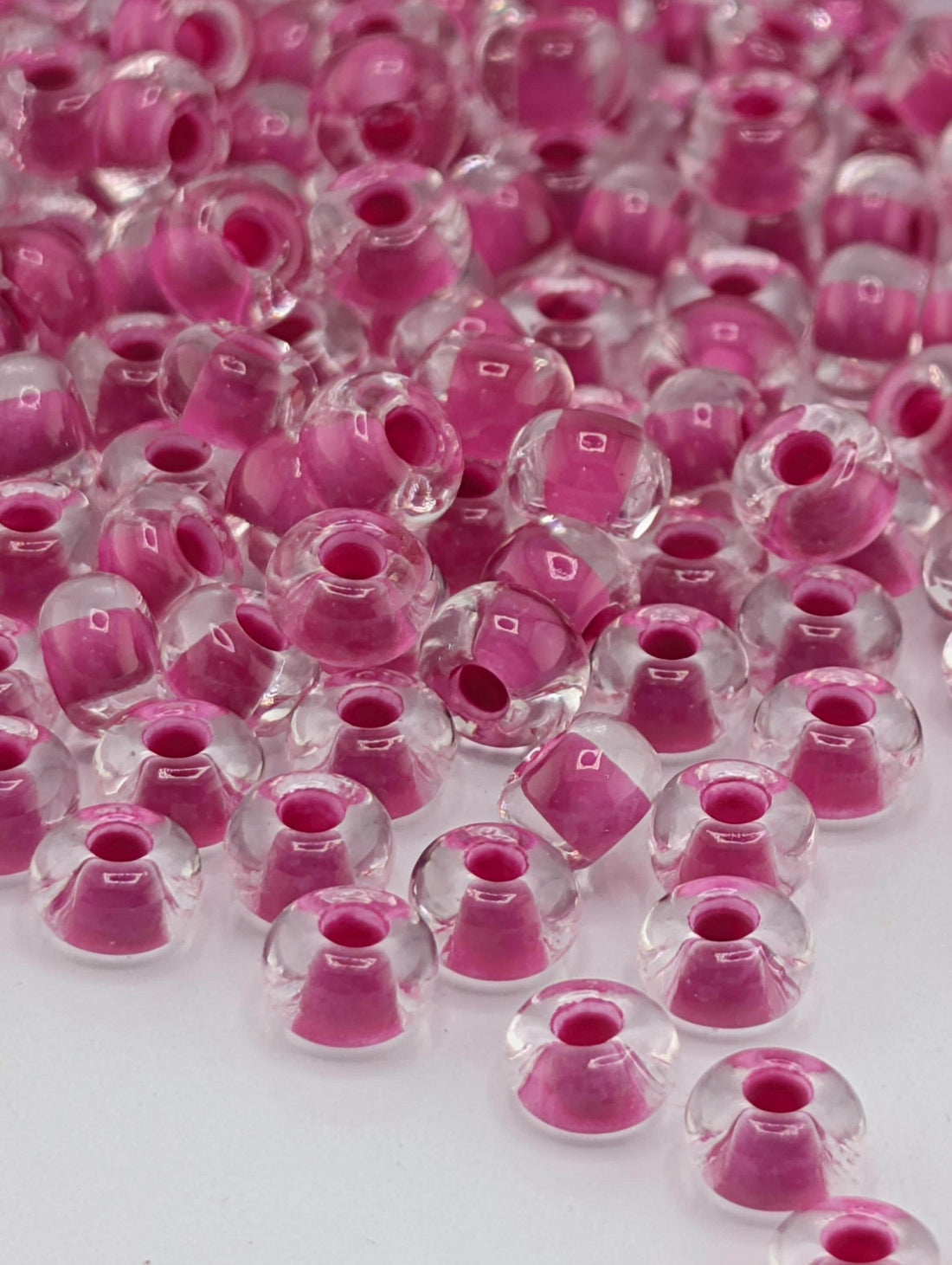 Opaque Terra Intensive Dyed Pink | Size 6 | 20g Tube | Preciosa-Ornela Glass Seed Beads