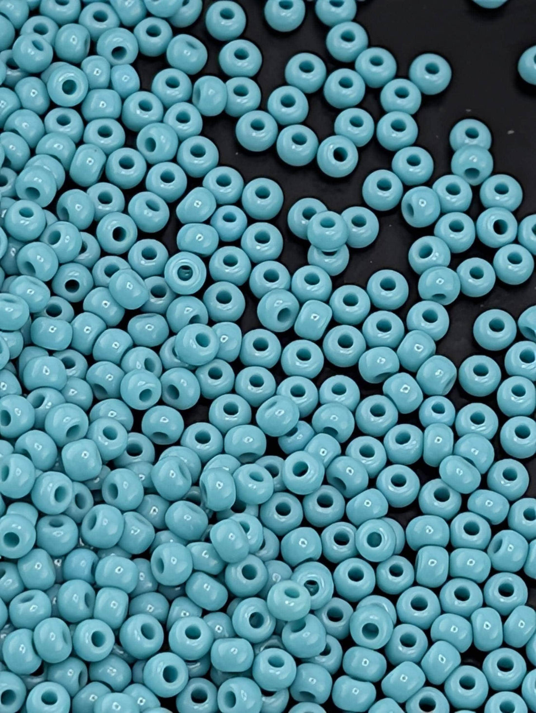 Opaque Turquoise Green | Size 10 | 15g | Preciosa-Ornela Glass Seed Beads