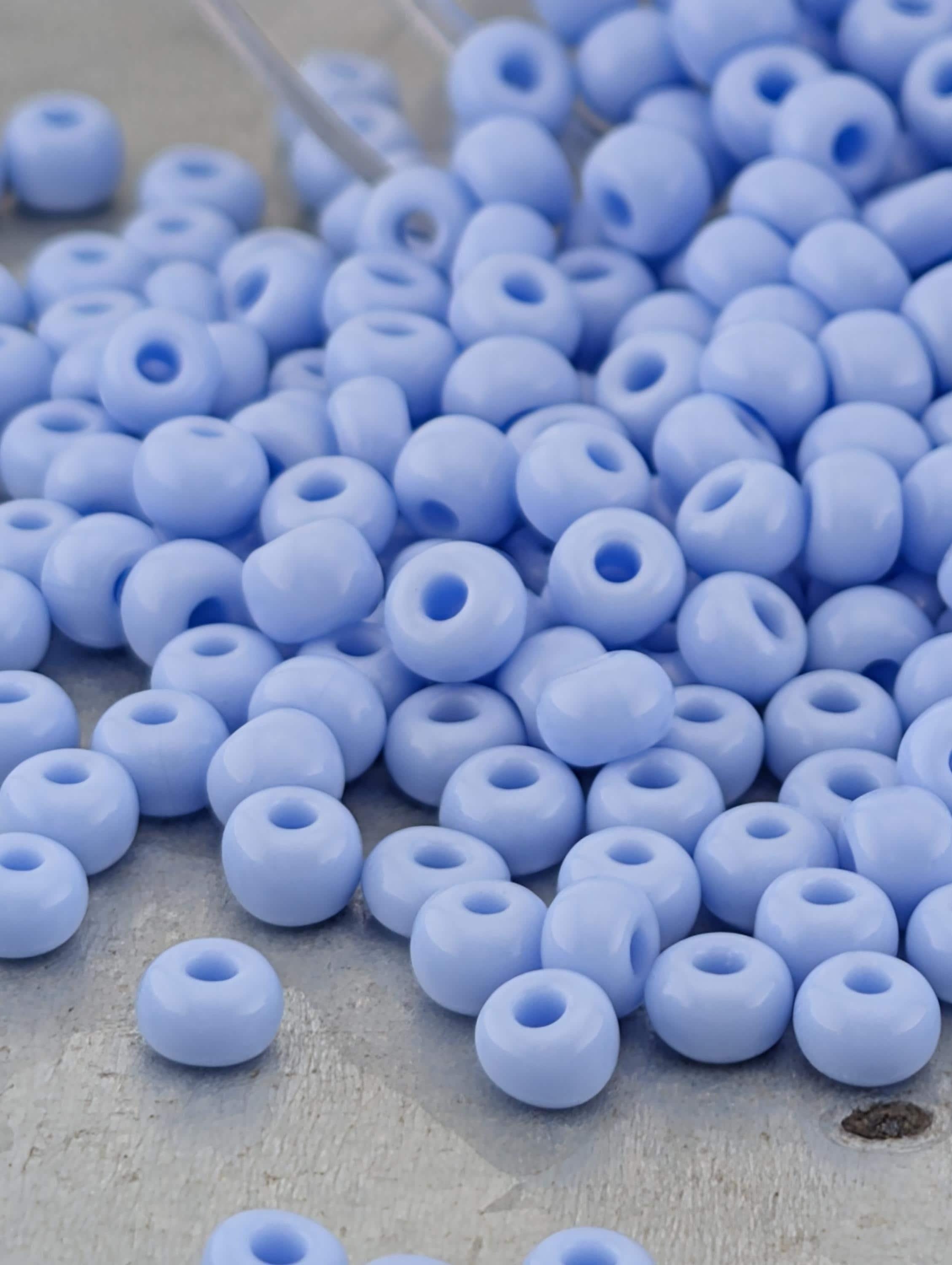 Opaque Light Blue | Size 6 | 15g | Preciosa-Ornela Glass Seed Beads