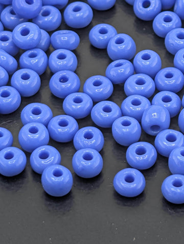 Opaque Blue | Size 6 | 15g | Preciosa-Ornela Glass Seed Beads
