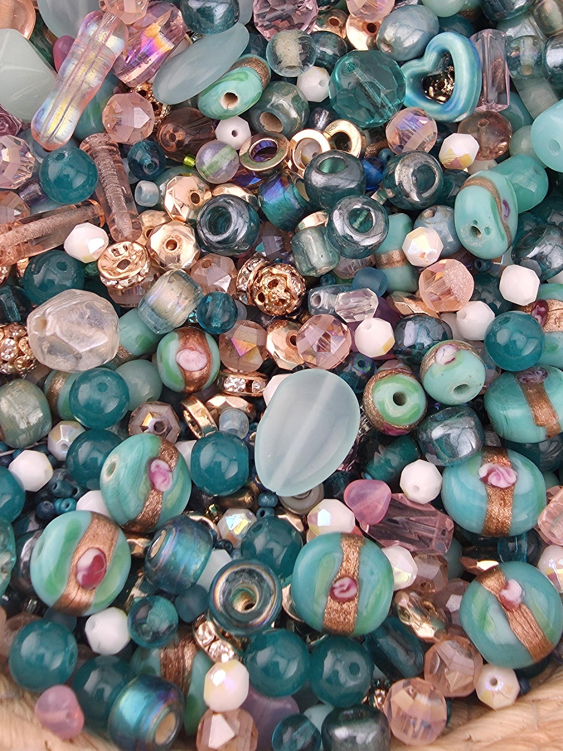 Shore Thing: A Wave of Mint, Pink, and Rose Gold | Limited quantities.(56g Pkg)