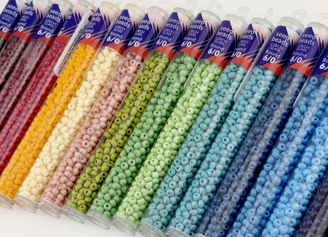 Preciosa-Ornela Opaque Size 6 Tubes Approx 20g