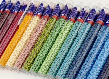 Preciosa-Ornela Opaque Size 6 Tubes Approx 20g