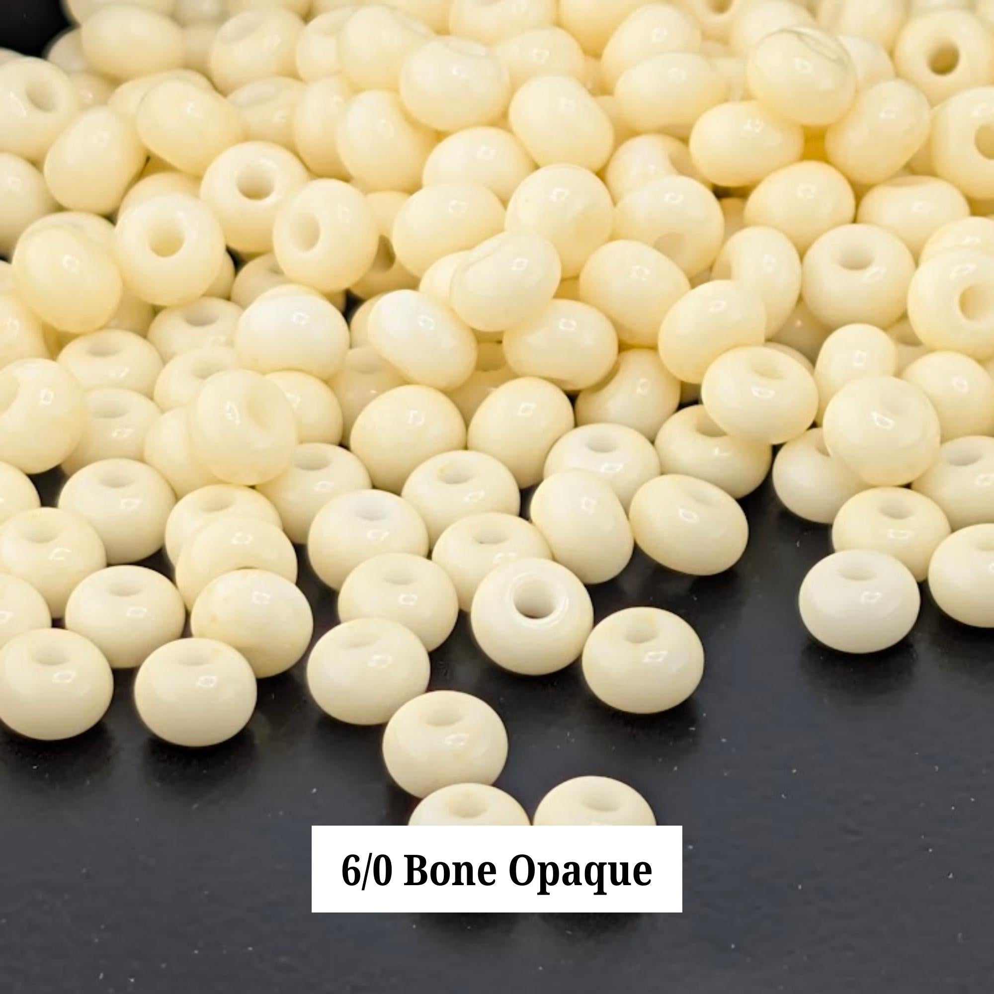Preciosa-Ornela Opaque Size 6 Tubes Approx 20g