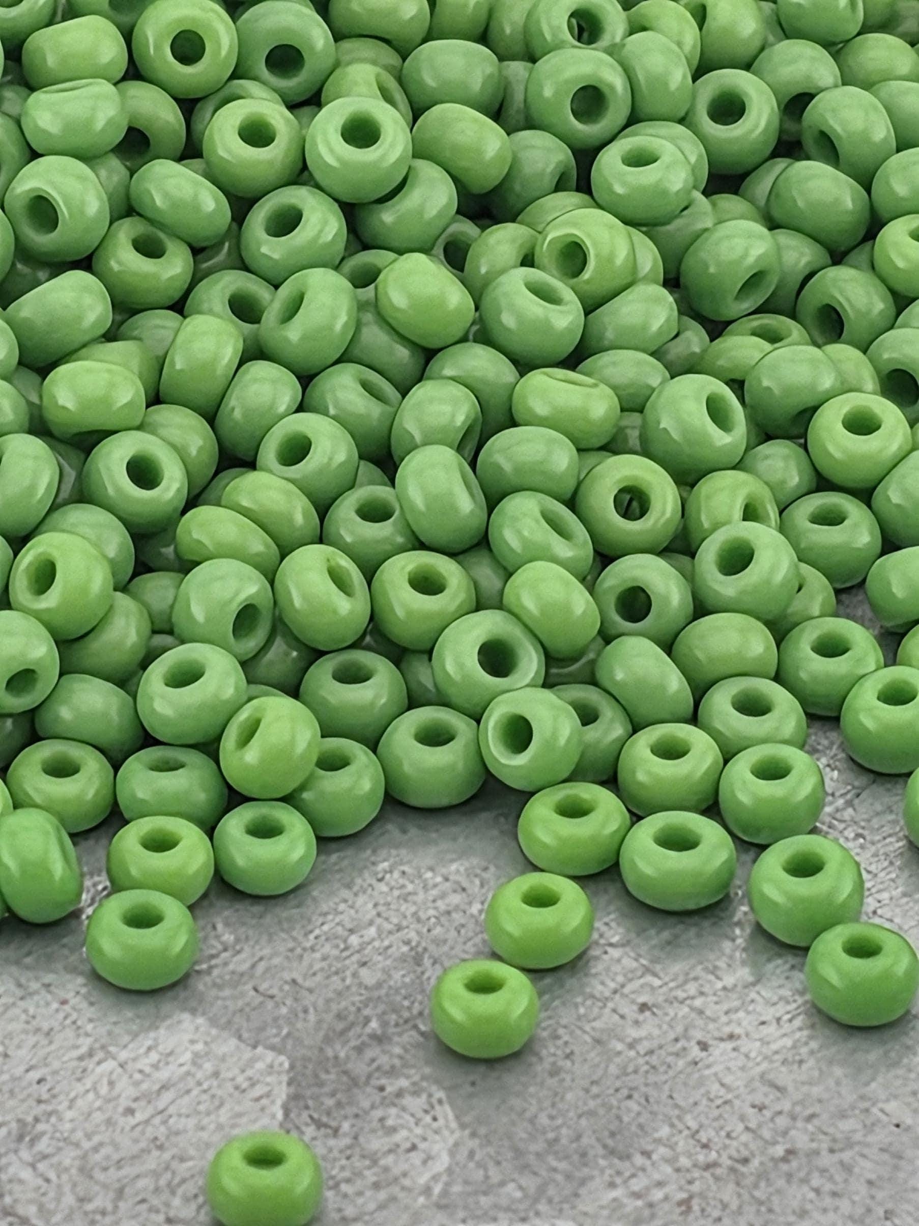 Opaque Mint Green | Size 8 | 15g | Preciosa-Ornela Glass Seed Beads