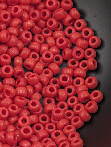 Seed Beads: Dark Red Miyuki Glass (Size 8/0 for Jewelry)