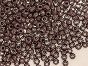 Miyuki Seed Beads: Espresso Bean Opaque Color (11/0, 20g) | Japanese Seed Beads | Bead Weaving Embroidery Supply | DIY Jewelry