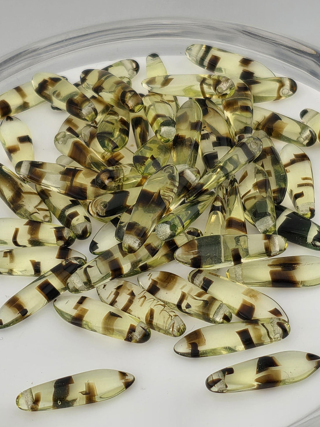 Czech Glass 15mm Dagger Mix | 15g | Japanese Seed Beads | Bead Weaving Embroidery Supply | DIY Jewelry
