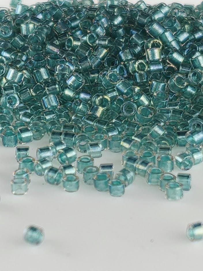 Miyuki Delica Seed Bead Set - Seafoam, Aqua & Teal Mix - 10 Tube Collection (7g each)
