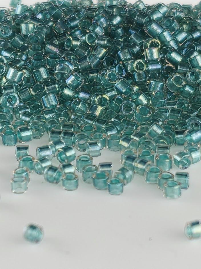 Miyuki Delica Seed Bead Set - Seafoam, Aqua & Teal Mix - 10 Tube Collection (7g each) | Japanese Seed Beads | Bead Weaving Embroidery Supply
