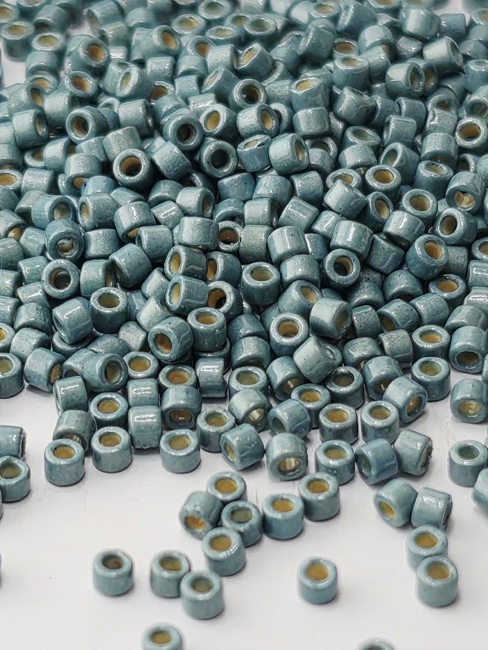 Miyuki Delica Seed Bead Set - Seafoam, Aqua & Teal Mix - 10 Tube Collection (7g each) | Japanese Seed Beads | Bead Weaving Embroidery Supply