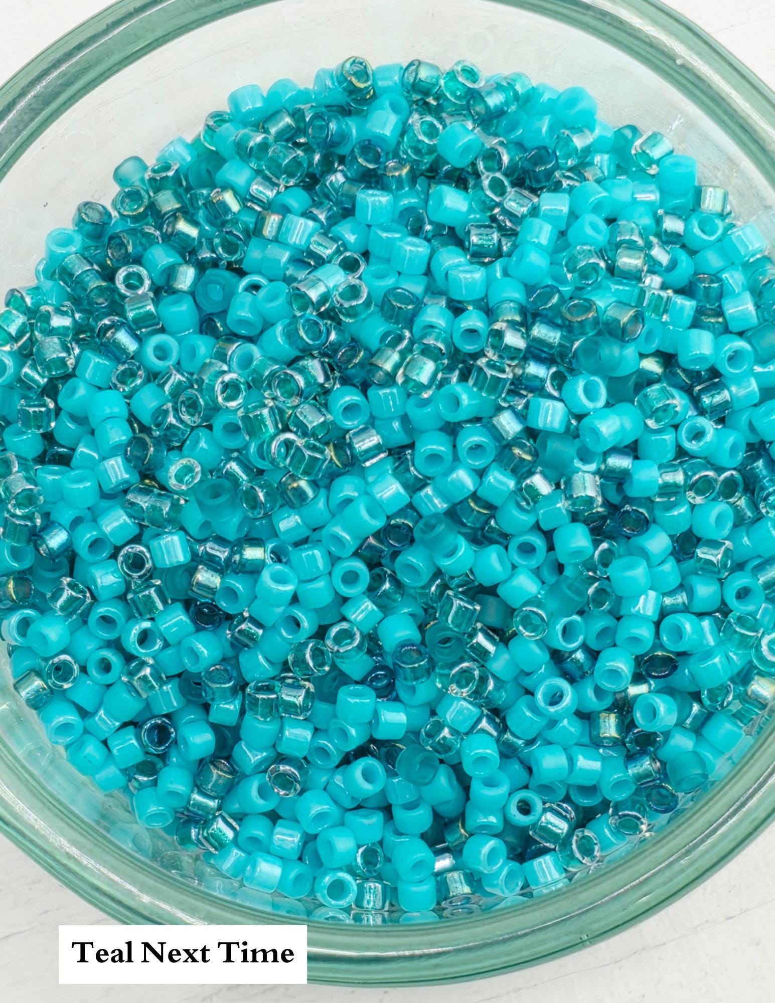 MIyuki Delica Monochromatic Mixes | Size 11 | 7g (ea) | Japanese Seed Beads | Bead Weaving Embroidery Supply | DIY Jewelry