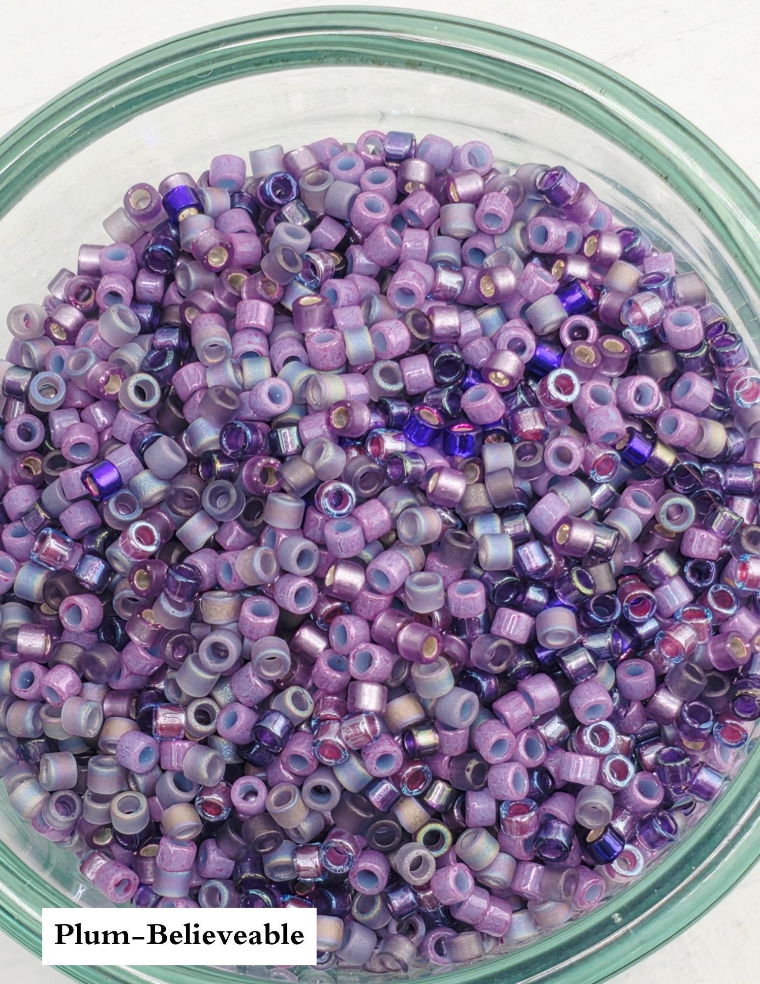 MIyuki Delica Monochromatic Mixes | Size 11 | 7g (ea) | Japanese Seed Beads | Bead Weaving Embroidery Supply | DIY Jewelry
