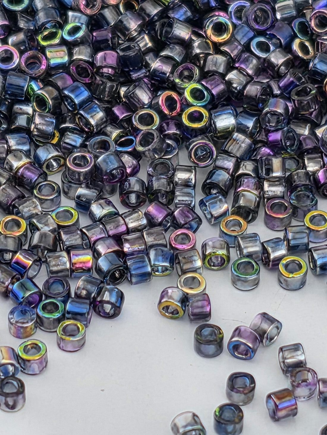 Magic Blue Transparent/Sc | Size 11/0 | 7g | Japanese Seed Beads | Bead Weaving Embroidery Supply | DIY Jewelry