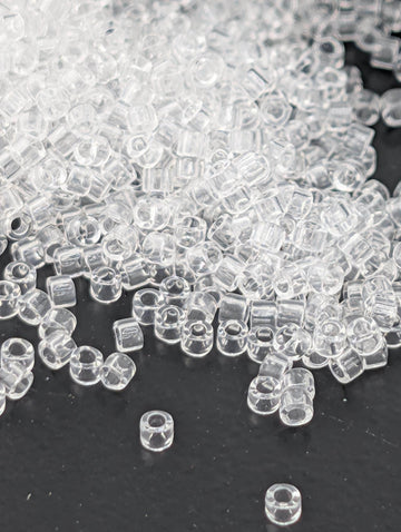 Crystal T | Size 11/0 | 7g | Japanese Seed Beads | Bead Weaving Embroidery Supply | DIY Jewelry
