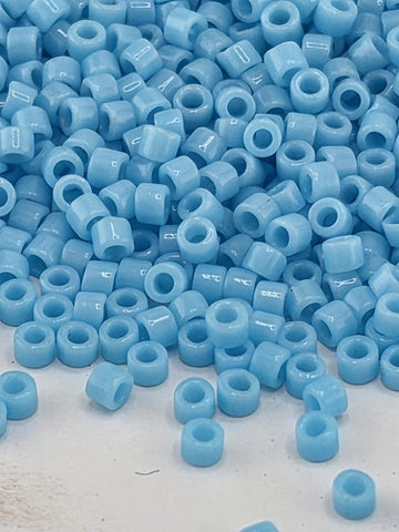 Turquoise Blue Opaque | Size 11/0 | 7g | Japanese Seed Beads | Bead Weaving Embroidery Supply | DIY Jewelry