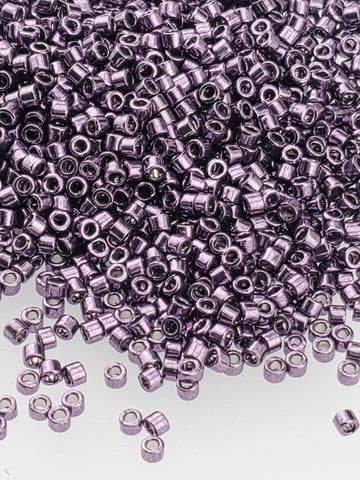 Galv. Purple | Size 11/0 | 7g | Japanese Seed Beads | Bead Weaving Embroidery Supply | DIY Jewelry