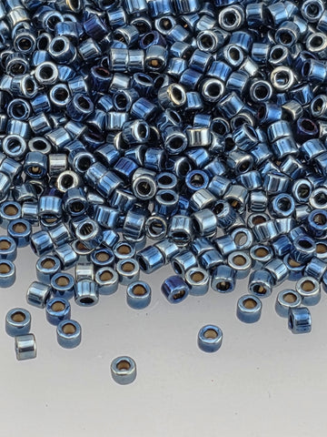 Nickel Plated Night Sky Metallic Rainbow | Size 11/0 | 7g | Japanese Seed Beads | Bead Weaving Embroidery Supply | DIY Jewelry
