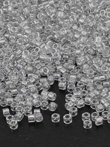 DB0271:Crystal/Silver Inside Color Lined Sparkle | Size 11/0 | 7g