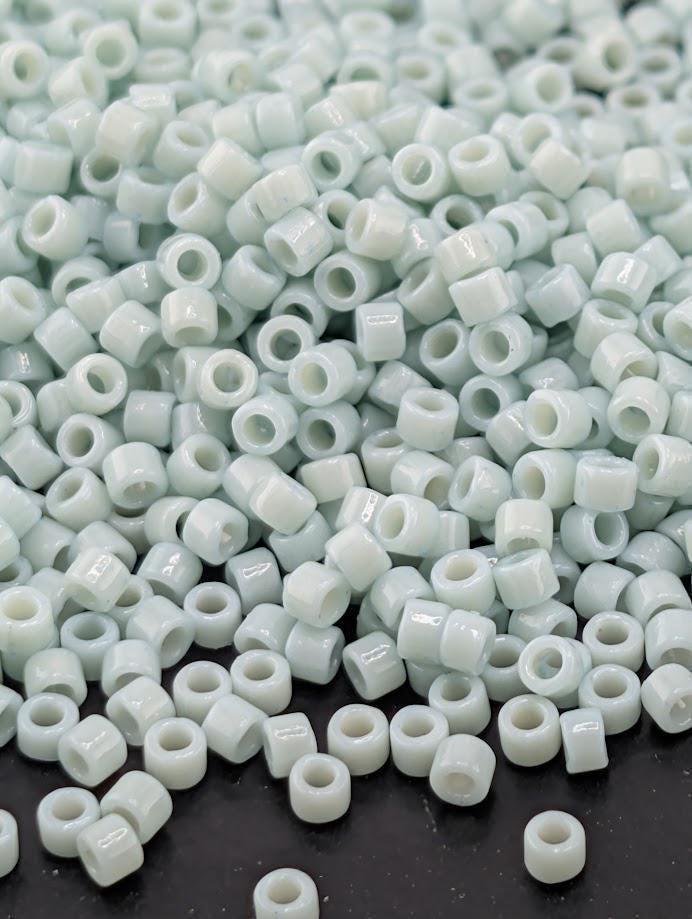 Light Mint Dc/O(D) | Size 11/0 | 7g | Japanese Seed Beads | Bead Weaving Embroidery Supply | DIY Jewelry