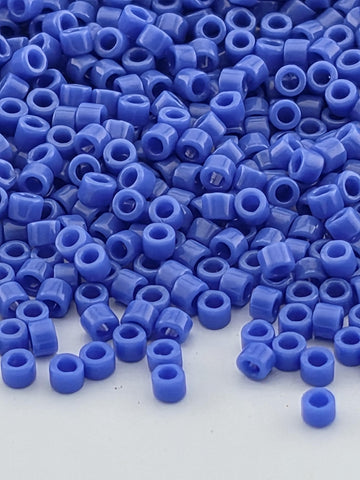 Star Spangle Blue Opaque | Size 11/0 | 7g | Japanese Seed Beads | Bead Weaving Embroidery Supply | DIY Jewelry