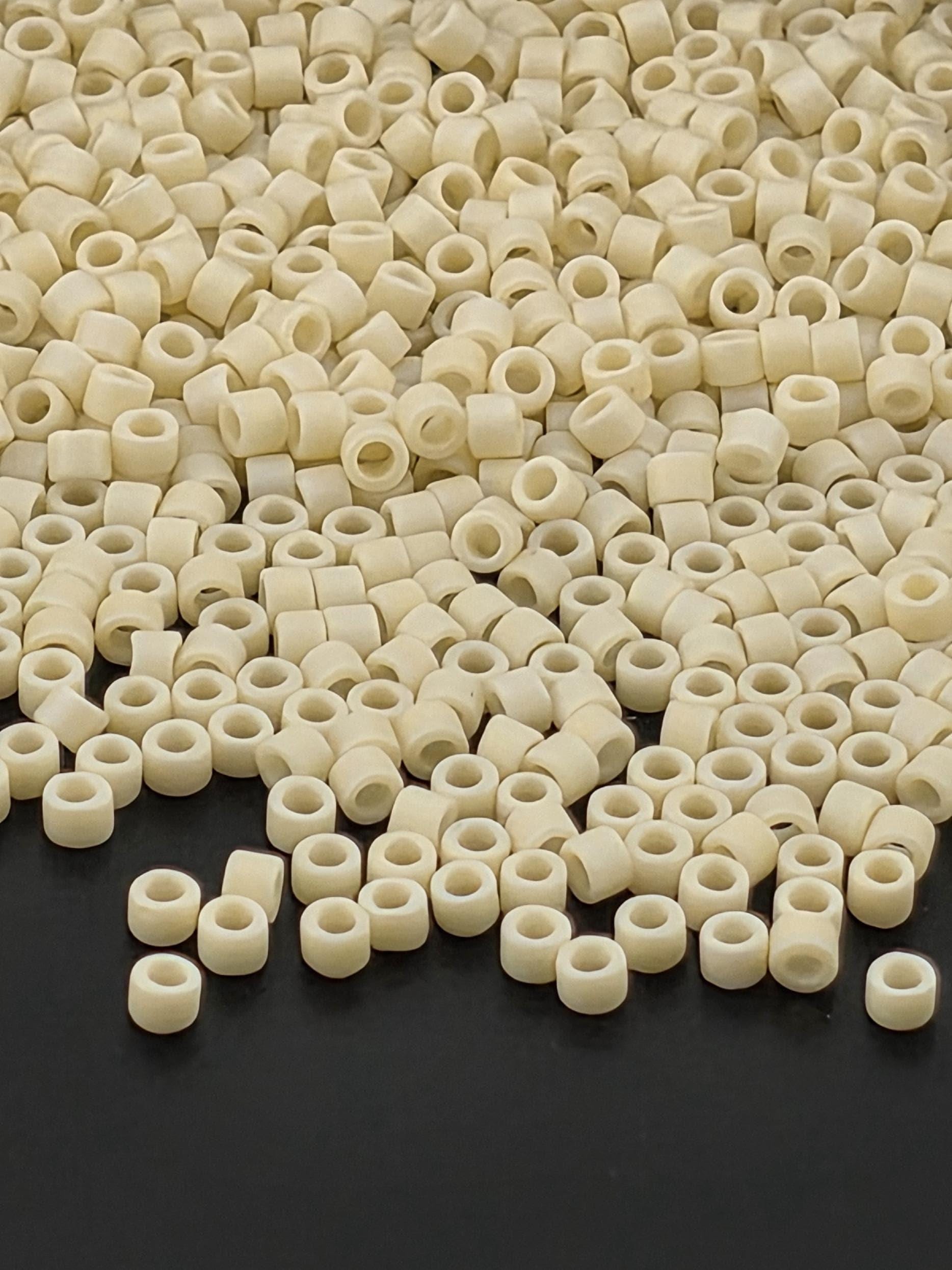 DB0883:Cream Opaque Matte Rainbow | Size 11/0 | 7g