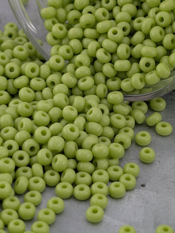 Opaque Lime Green | Size 8 | 15g