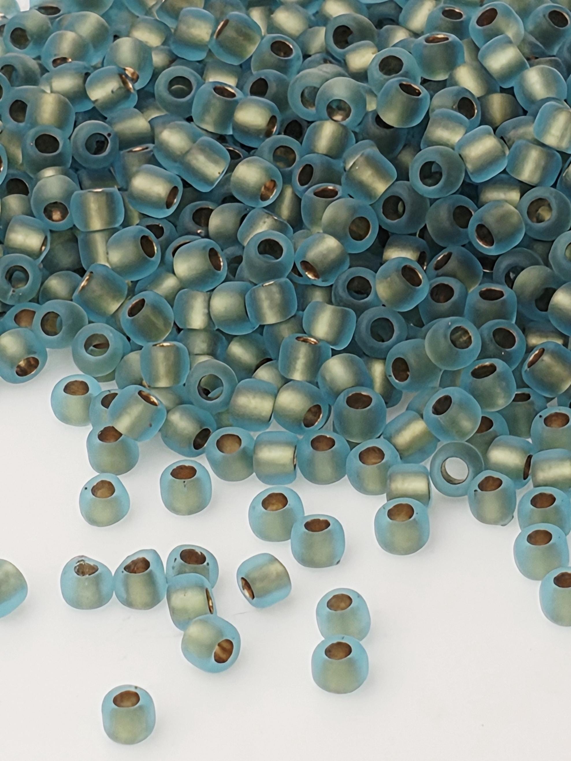 Toho Frosted & Transparent Color Lined Collection: 8 Colors Included