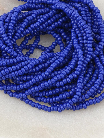 Opaque Blue | Size 11 | 15g | Preciosa-Ornela Glass Seed Beads | Czech Seed Beads | Bead Weaving Embroidery Supply | DIY Jewelry