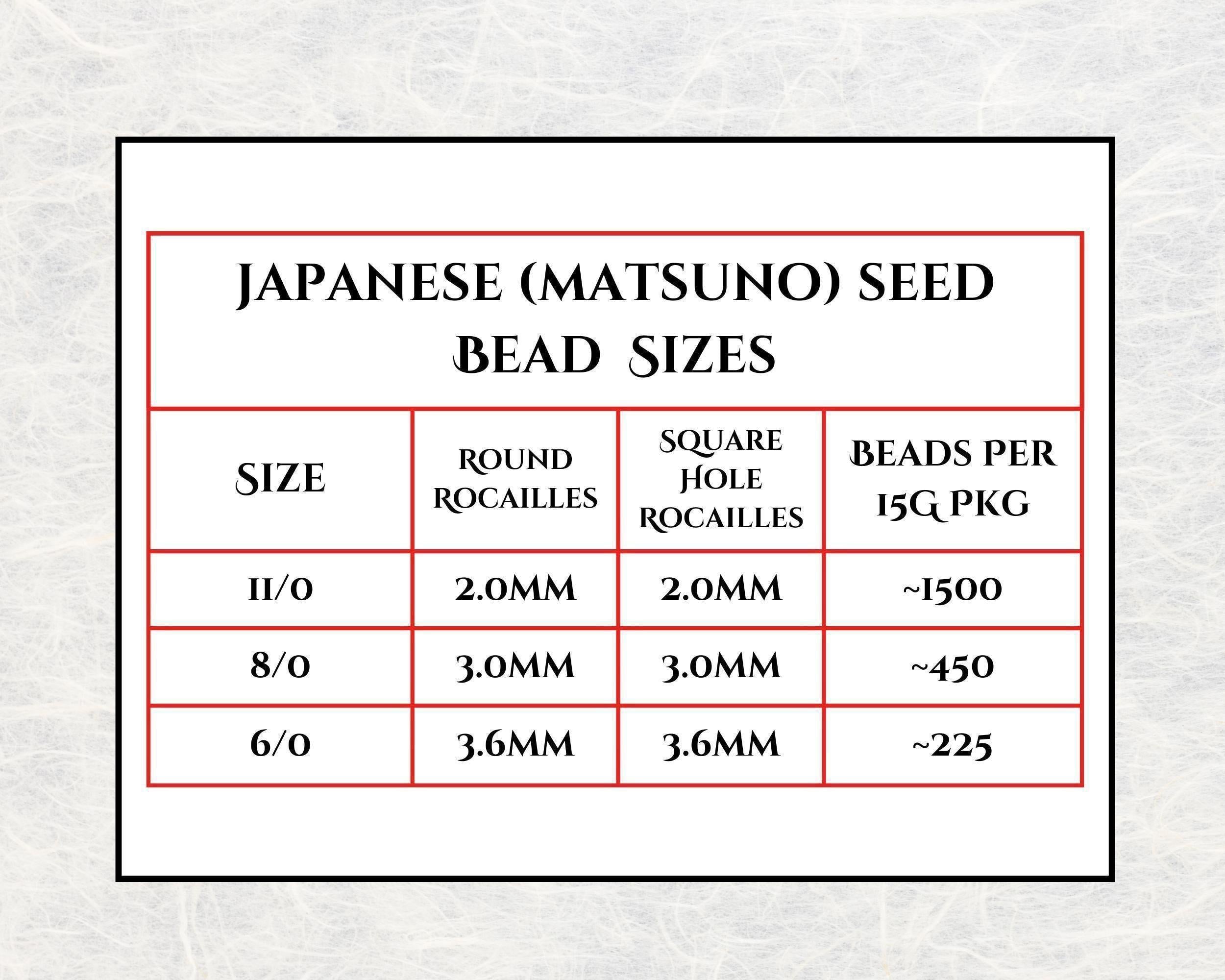 4756SB Translucent Matte Light Peach 11/0 Round Matsuno Seed Beads (15g, ~1650 pcs) | Japanese Seed Beads | Bead Weaving Embroidery Supply