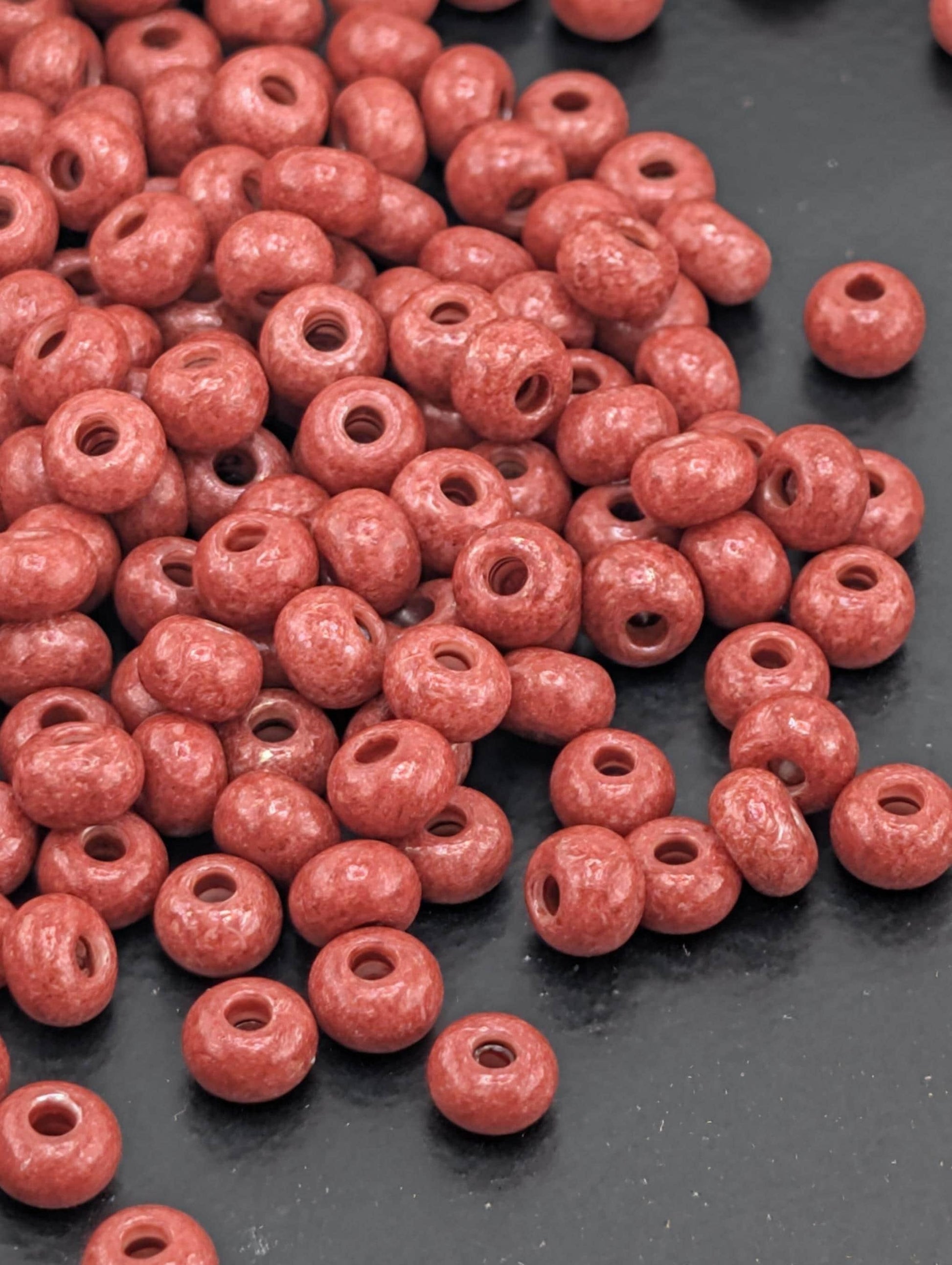 Opaque Terra-Intensive Brown | Size 6 | 15g | Preciosa-Ornela Glass Seed Beads