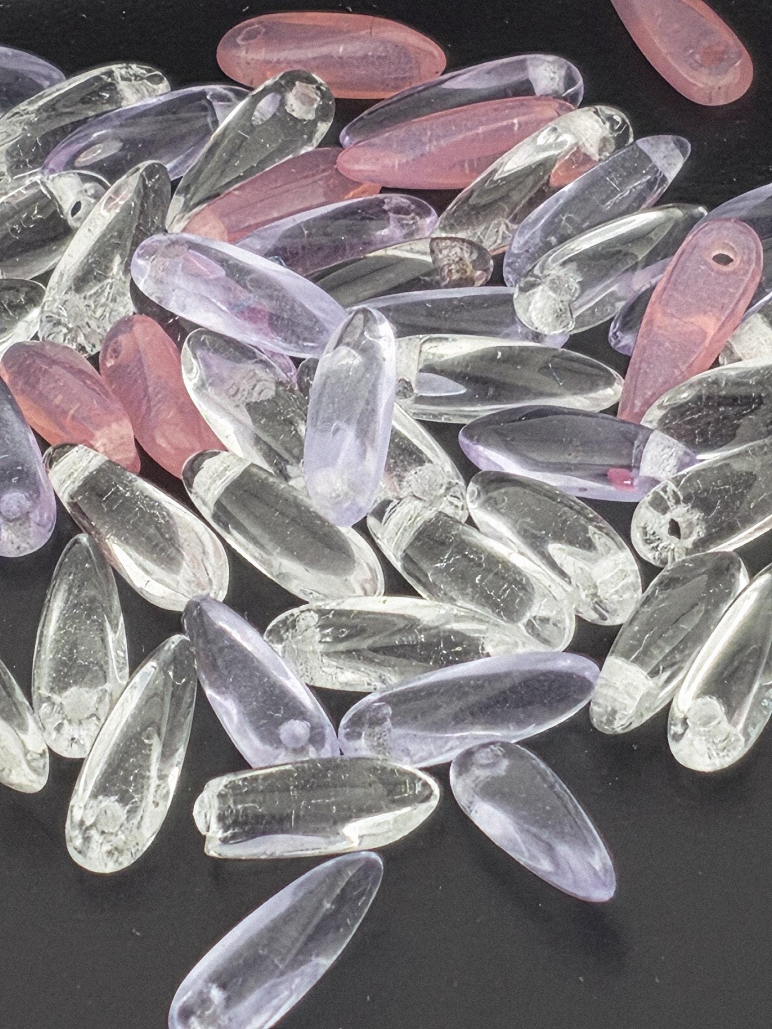 Czech 10mm Daggers | Japanese Seed Beads | Bead Weaving Embroidery Supply | DIY Jewelry