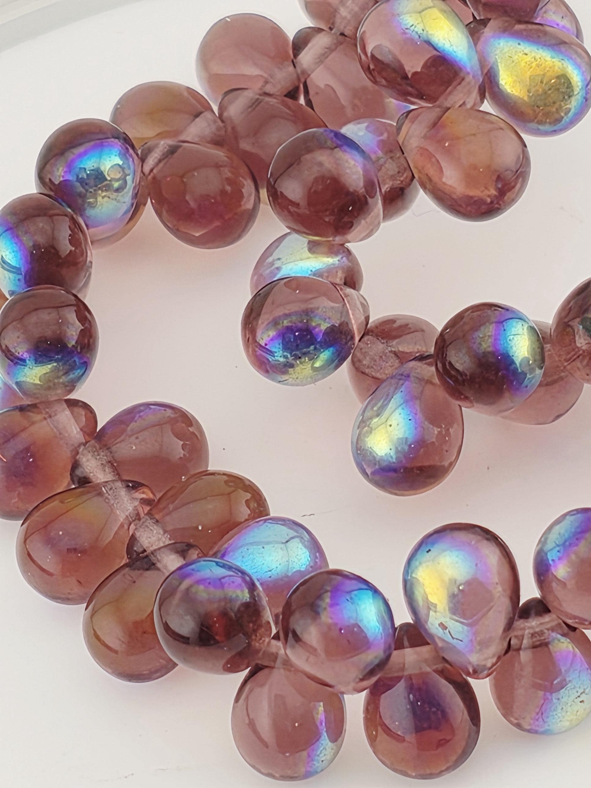 Czech 15mm Daggers & 12mm Bottom Drilled Drops | 15g | Japanese Seed Beads | Bead Weaving Embroidery Supply | DIY Jewelry